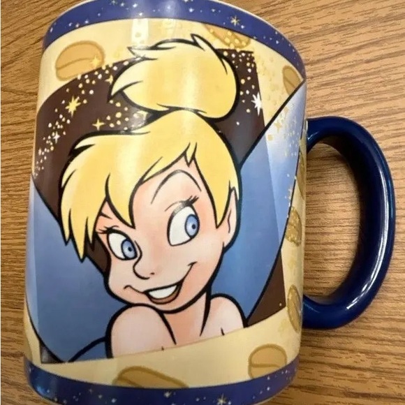 NWOT DISNEY Tinker Bell Magical Mornings Mug W/Painted Handle and Sharp Images - Picture 8 of 11